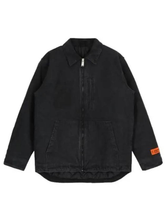 Heron Preston zip up jacket black jumper - HERON PRESTON - BALAAN 1