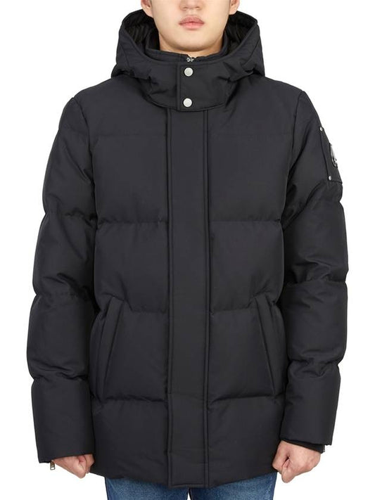 Men's Cloud Threequarter Parka Black - MOOSE KNUCKLES - BALAAN 2