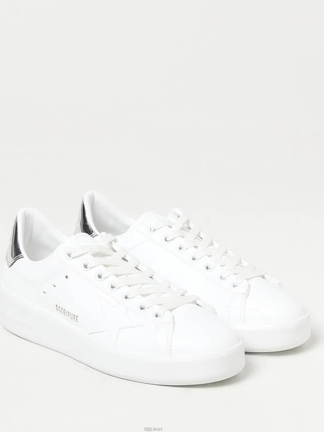 Purestar Faux Leather Low Top Sneakers White - GOLDEN GOOSE - BALAAN 5