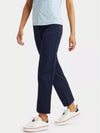 Women's Lux 4 Way Stretch Twill Straight Pants Navy - G/FORE - BALAAN 2