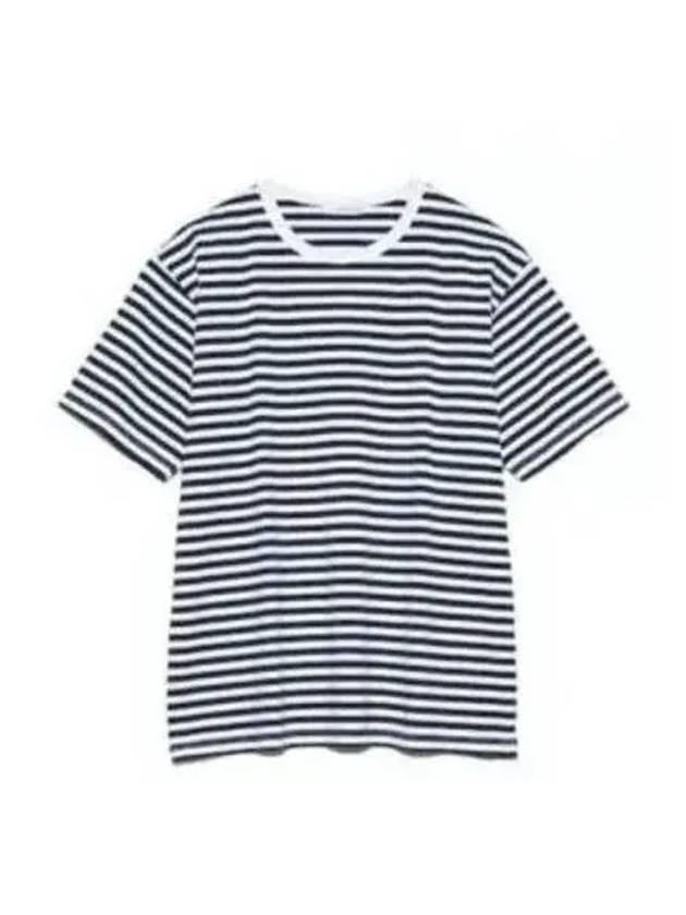 NANAMI AmiCA 24 COOLMAX Stripe Jersey Tee SUHS425 NW T shirt - NANAMICA - BALAAN 1