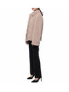 Alpaca Wool Teddy Jacket Beige - MAX MARA - BALAAN 5