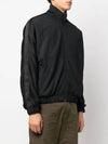 High Neck Logo Patch Track Jacket Black - HERON PRESTON - BALAAN 4