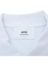 24SS Men's Heart Logo Collar Neck PK Polo T-shirt BFUPL001 760 - AMI - BALAAN 9