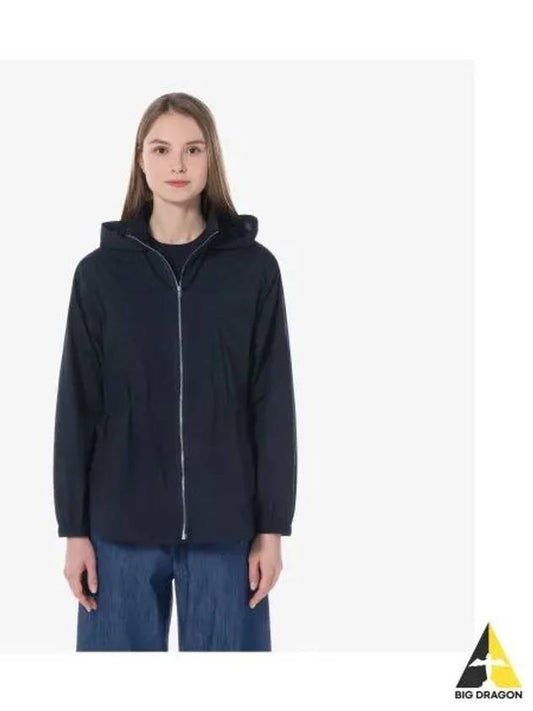 Women s mid length windbreaker dark navy - LACOSTE - BALAAN 1