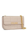 Monochrome Matelasse Chain Shoulder Bag Beige - CELINE - BALAAN 2