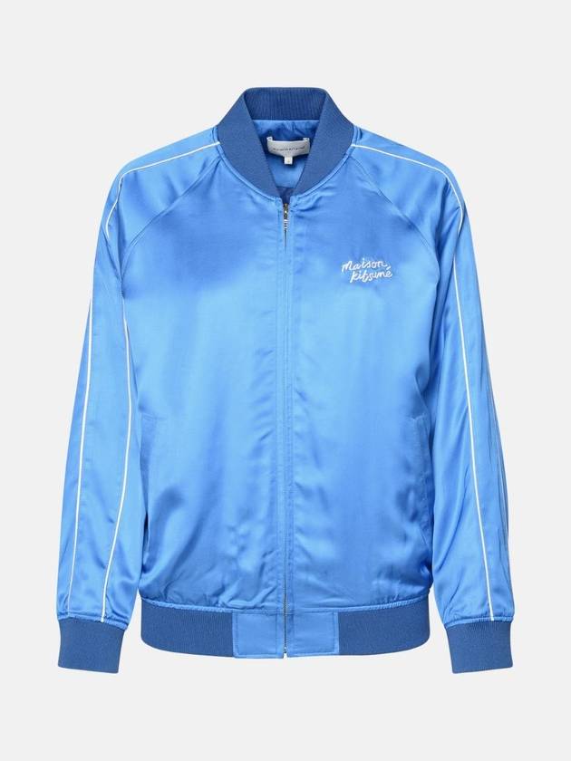 Teddy Bomber Jacket Blue - MAISON KITSUNE - BALAAN 1