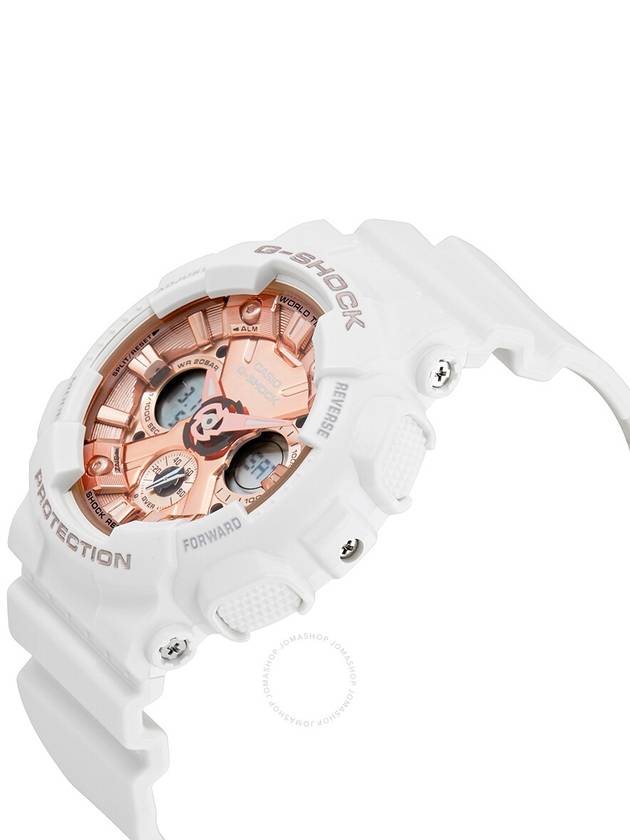 Casio G-Shock S Series Rose Gold Dial Ladies Sports Watch GMAS120MF-7A2 - CASIO - BALAAN 2