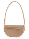 Olympia Small Leather Shoulder Bag Beige - BURBERRY - BALAAN 3