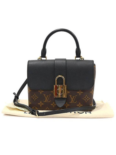 M44141 Monogram Canvas Noir Gold Rocky BB 2WAY - LOUIS VUITTON - BALAAN 2