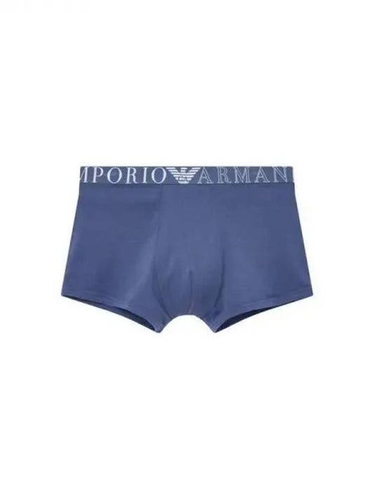 UNDERWEAR Men s Unfoot Logo Band Cotton Drawn Dark Blue 270425 - EMPORIO ARMANI - BALAAN 1