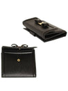 Women's Vara Ribbon Half Wallet Black - SALVATORE FERRAGAMO - BALAAN 4