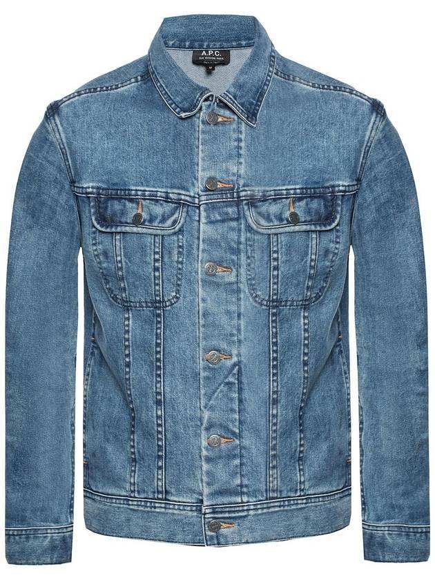 Veste US Washed Denim Jacket Indigo - A.P.C. - BALAAN 1