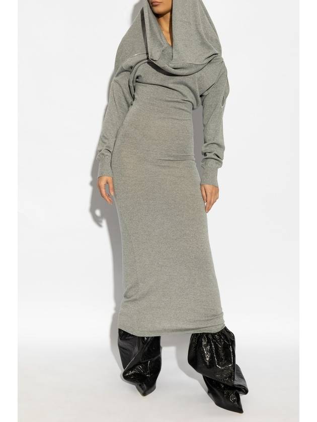 Y Project Wool Dress, Women's, Grey - Y/PROJECT - BALAAN 3