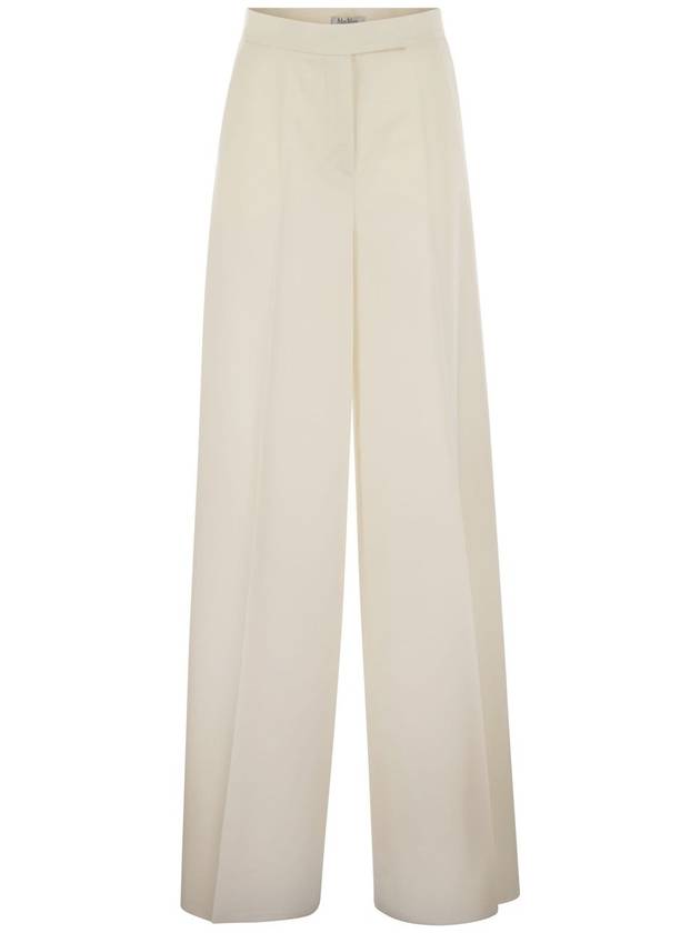 NINFA - Wool gabardine trousers - MAX MARA - BALAAN 1