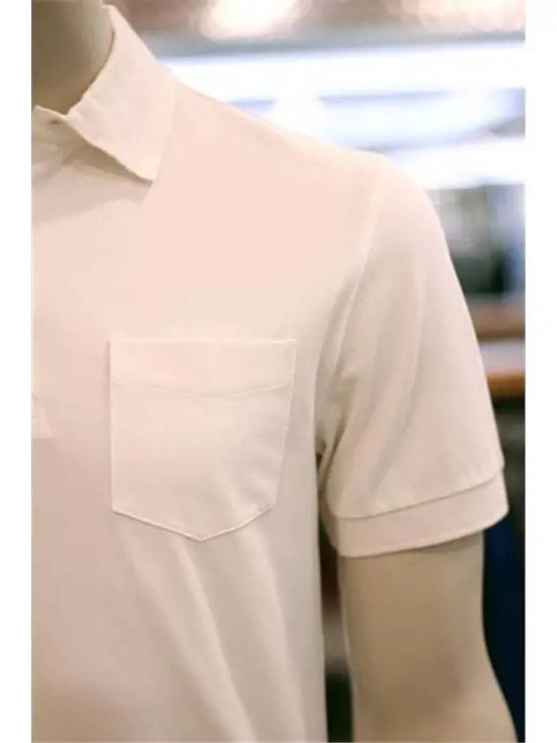 Pocket Polo Short Sleeve Tee White - CP COMPANY - BALAAN 2