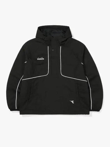 Diadora Winter Pit Crew Color Block Padding Anorak BLACK - DIADORA - BALAAN 1