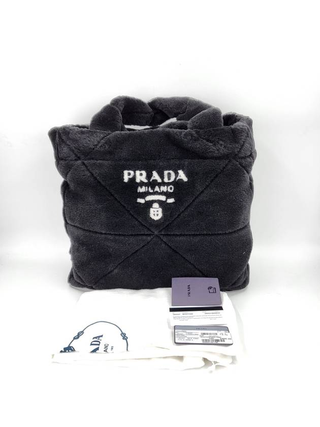 Women s Shearling Large Tote Bag - PRADA - BALAAN 3