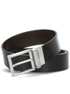 Men's Astory Calfskin Leather Belt Black - BALLY - BALAAN 2