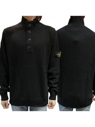 Wappen patch half zip up button knit 33658347 270668 1095728 - STONE ISLAND - BALAAN 1