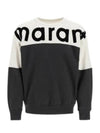 Howley Two Tone Logo Sweatshirt Faded Black - ISABEL MARANT - BALAAN 2