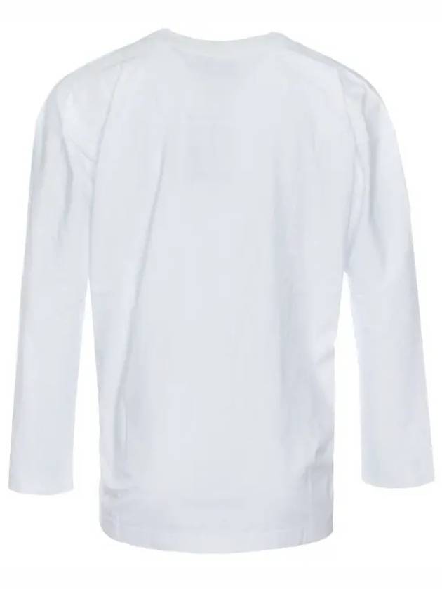 Spray ORB Fresh Long Sleeve T-Shirt White - VIVIENNE WESTWOOD - BALAAN 3