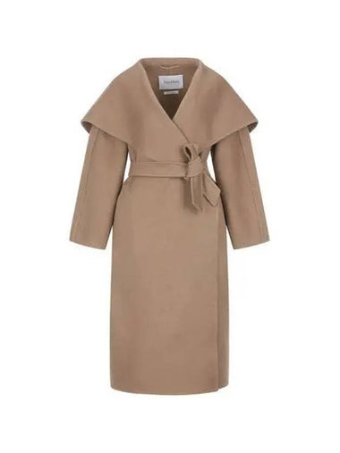 coat women cashmere long brown - MAX MARA - BALAAN 1