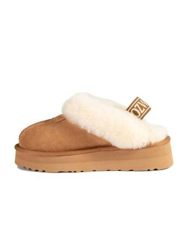 Coquette Elastic Backstrap Slippers Chestnut - OZWEAR UGG - BALAAN 1