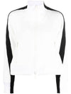 Technical Jersey Blouson Jacket White - SACAI - BALAAN 1