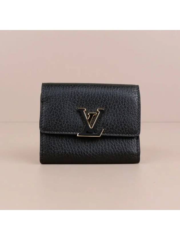 Capucines XS Half Wallet Black - LOUIS VUITTON - BALAAN 2