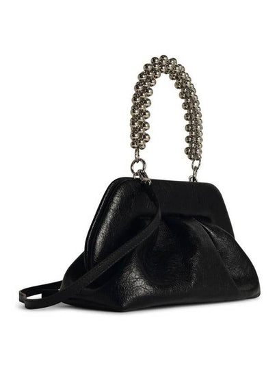 Themoirè 'Tia' Black Vegan Leather Bag - THE MOIRE - BALAAN 2