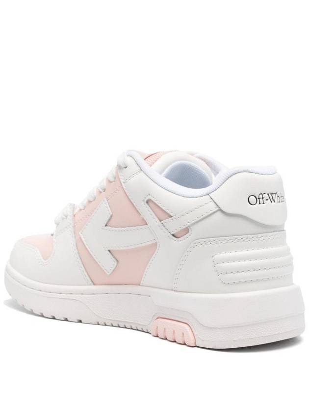 Out of Office Low Top Sneakers Nude White - OFF WHITE - BALAAN 4