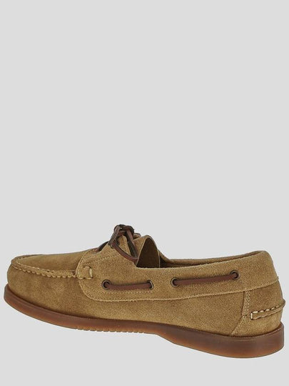 Bath Suede Boat Shoes Brown - PARABOOT - BALAAN 2