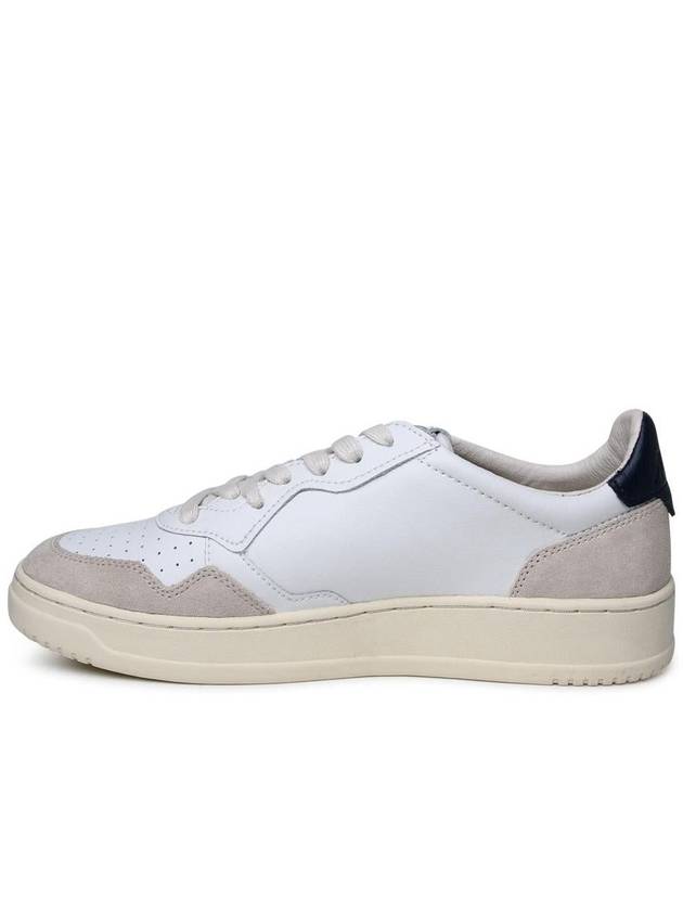 Medalist Navy Tab Low Top Sneakers White Blue - AUTRY - BALAAN 4