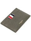 grosgrain loop leather cardholder MAW020L00198 - THOM BROWNE - BALAAN 6