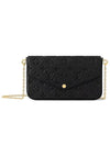 Felicie Pochette Shoulder Bag Black - LOUIS VUITTON - BALAAN 2