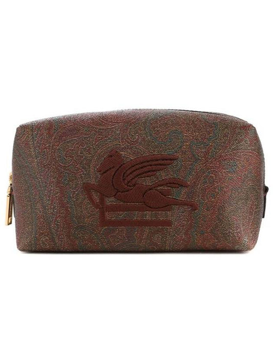 Paisley Pouch Bag Brown - ETRO - BALAAN 2