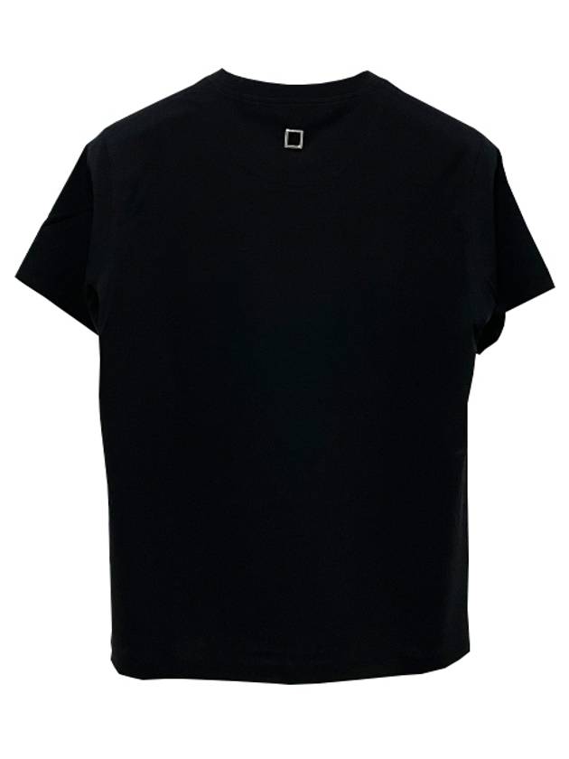 Front Seoul Logo Short Sleeve T-Shirt Black - WOOYOUNGMI - BALAAN 4