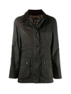 Classic Beadnell Wax Jacket Olive - BARBOUR - BALAAN 2