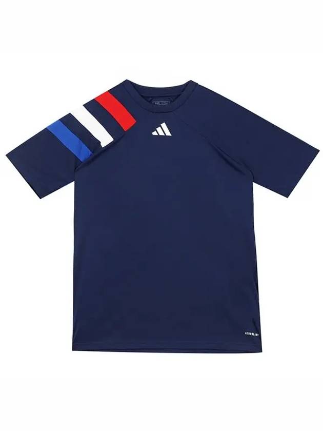 Portore 23 Jersey Short Sleeve T-Shirt Navy - ADIDAS - BALAAN 3