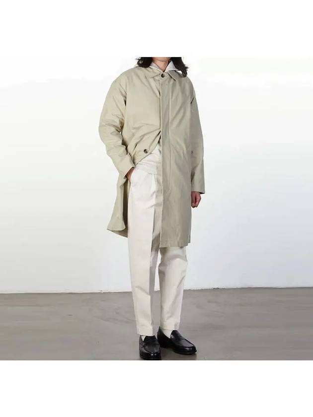 Men's Ryan Mac Coat Beige - A.P.C. - BALAAN.