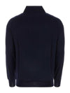 Long Sleeve Polo Knit Top Navy - BOTTEGA VENETA - BALAAN 3