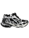 Men's Runner Low Top Sneakers White Black - BALENCIAGA - BALAAN 5