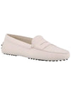 Women's Gommino Leather Driving Shoes Pink - TOD'S - BALAAN 4