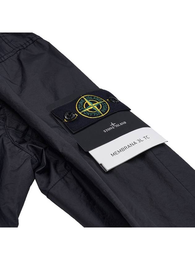 Membrana 3L TC Bomber Jacket Black - STONE ISLAND - BALAAN 9