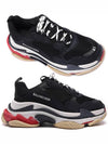 Triple S Low Top Sneakers Black - BALENCIAGA - BALAAN 2