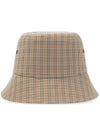 Mini Check Bucket Hat Archive Beige - BURBERRY - BALAAN 3