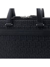 Salvatore Gancini Business Brief Case Black - SALVATORE FERRAGAMO - BALAAN.