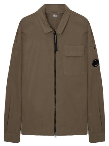 gabardine lens shirt - CP COMPANY - BALAAN.