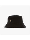 K4228HT BLACK code corduroy bucket hat - KANGOL - BALAAN 3